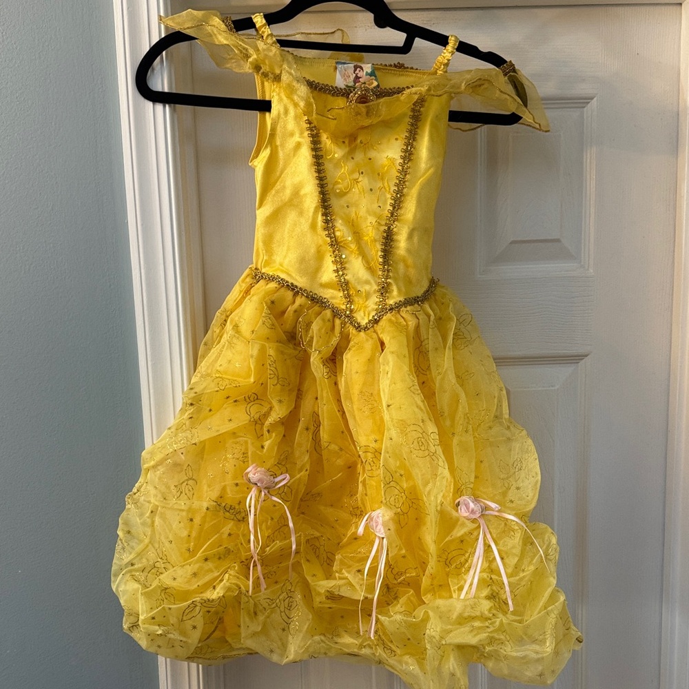 Disney Yellow Princess Dress Costume